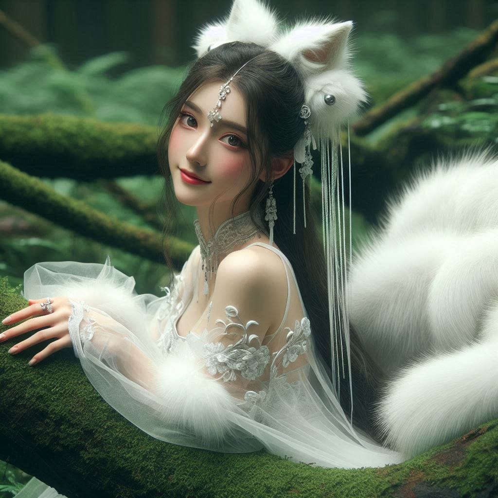 Sister Fox in the Forest