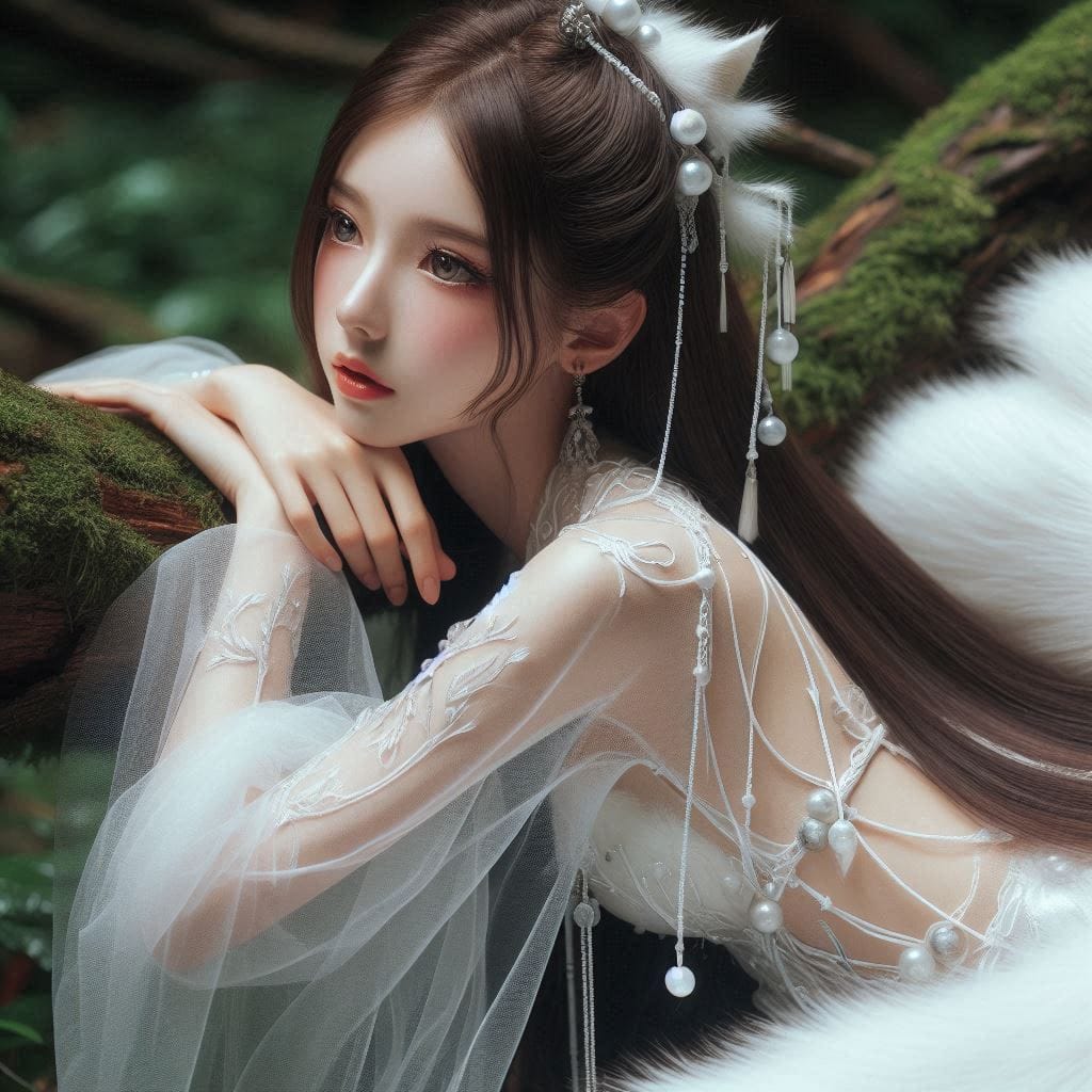 Sister Fox in the Forest