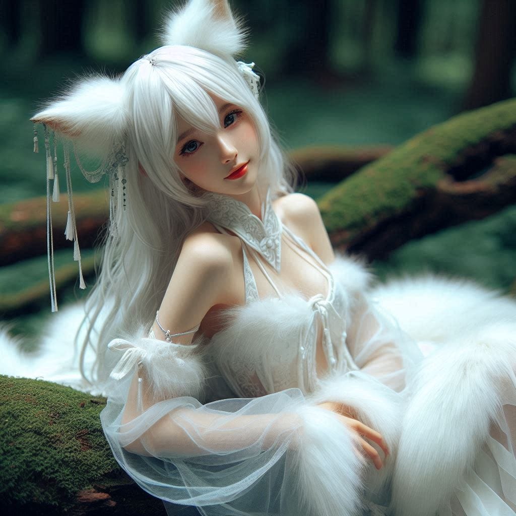 Sister Fox in the Forest