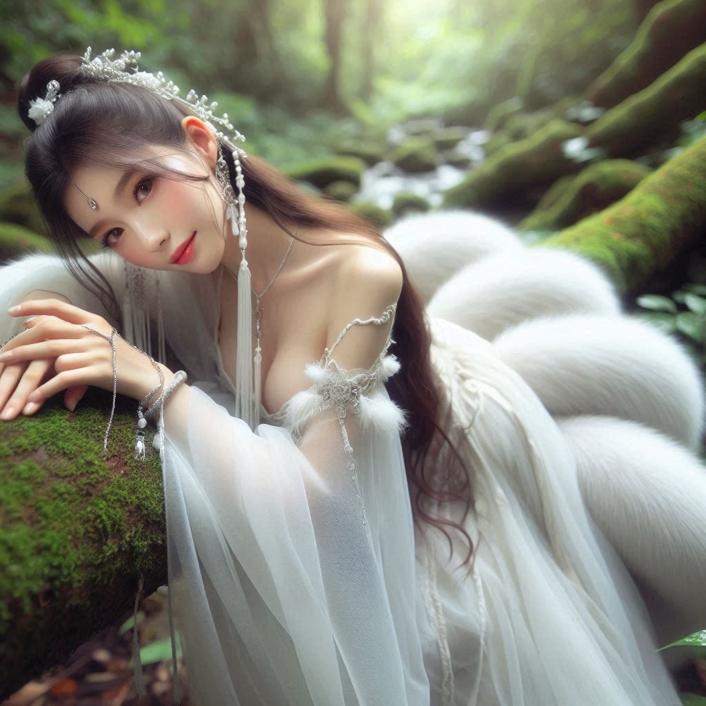 Sister Fox in the Forest