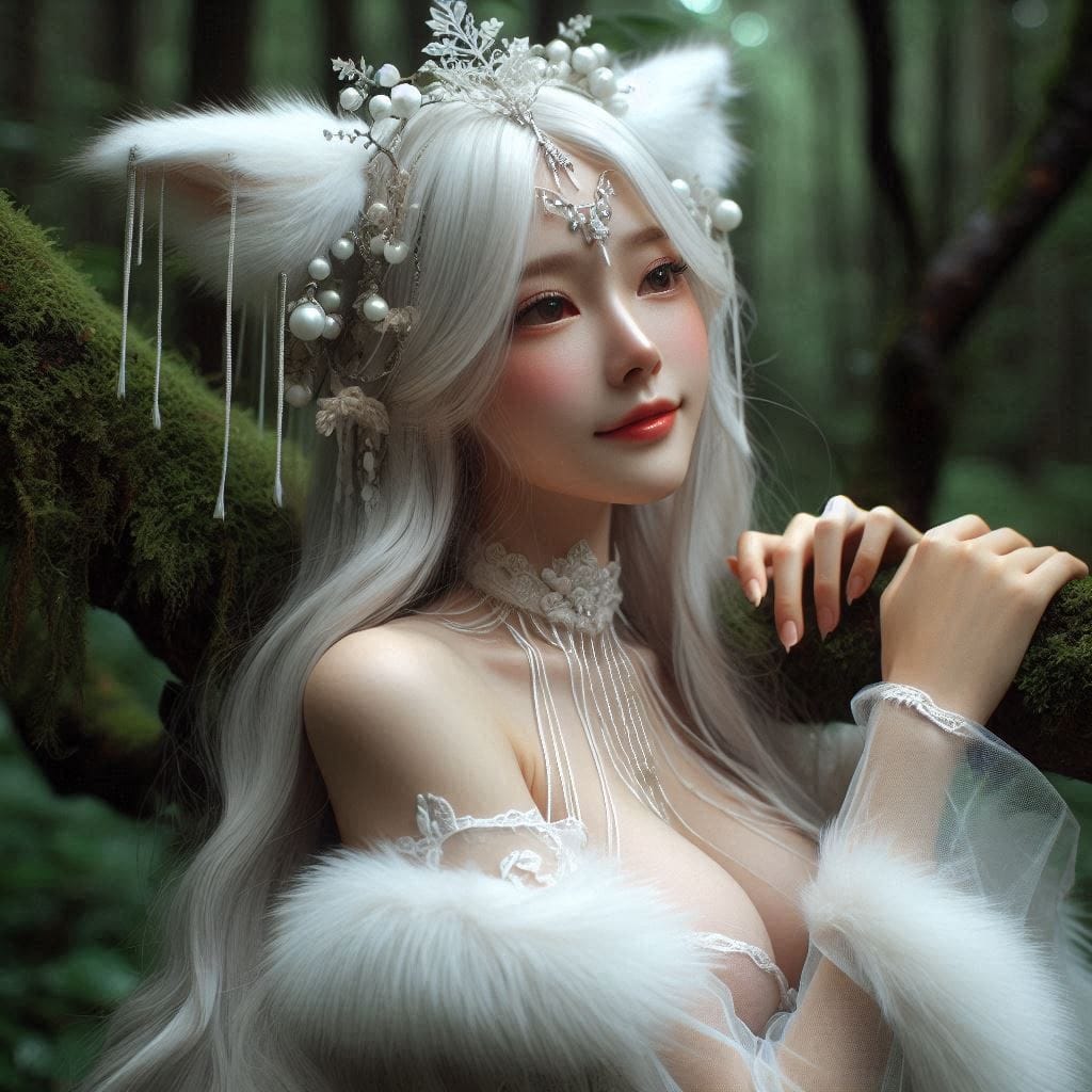 Sister Fox in the Forest
