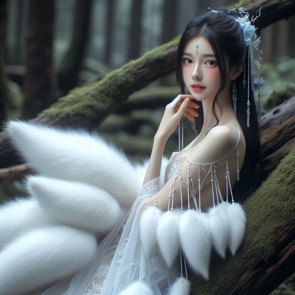 Sister Fox in the Forest