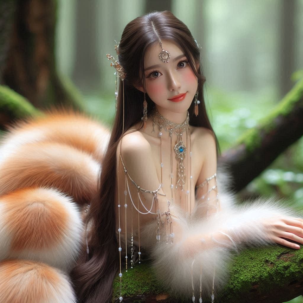 Sister Fox in the Forest