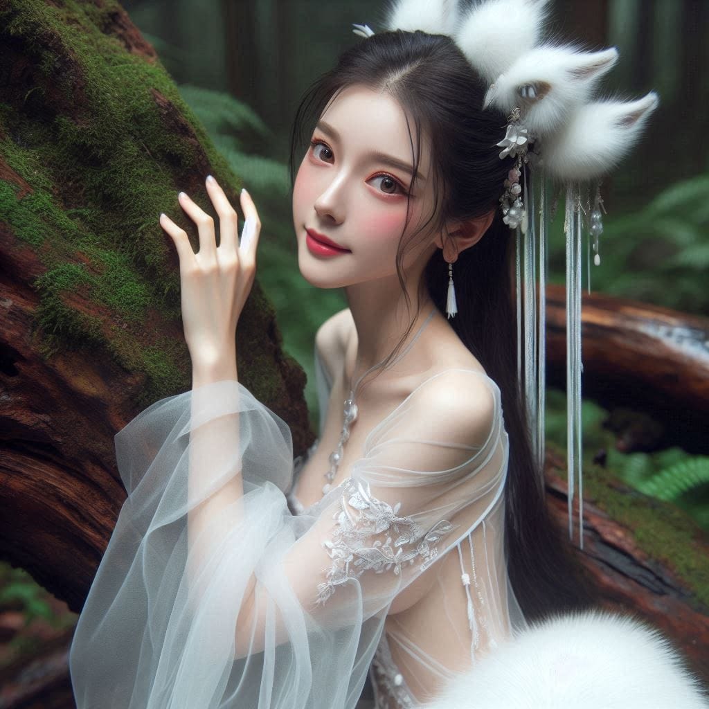 Sister Fox in the Forest