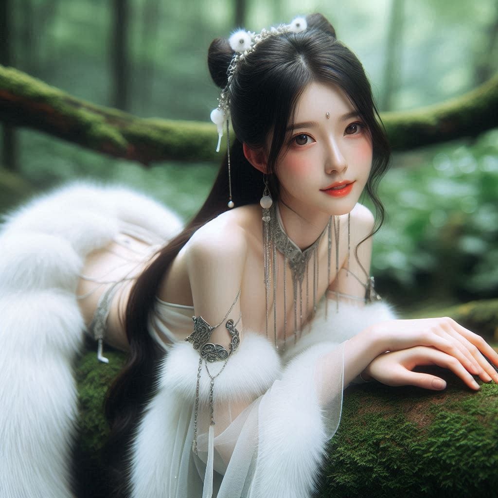 Sister Fox in the Forest