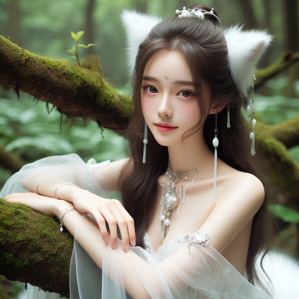Sister Fox in the Forest