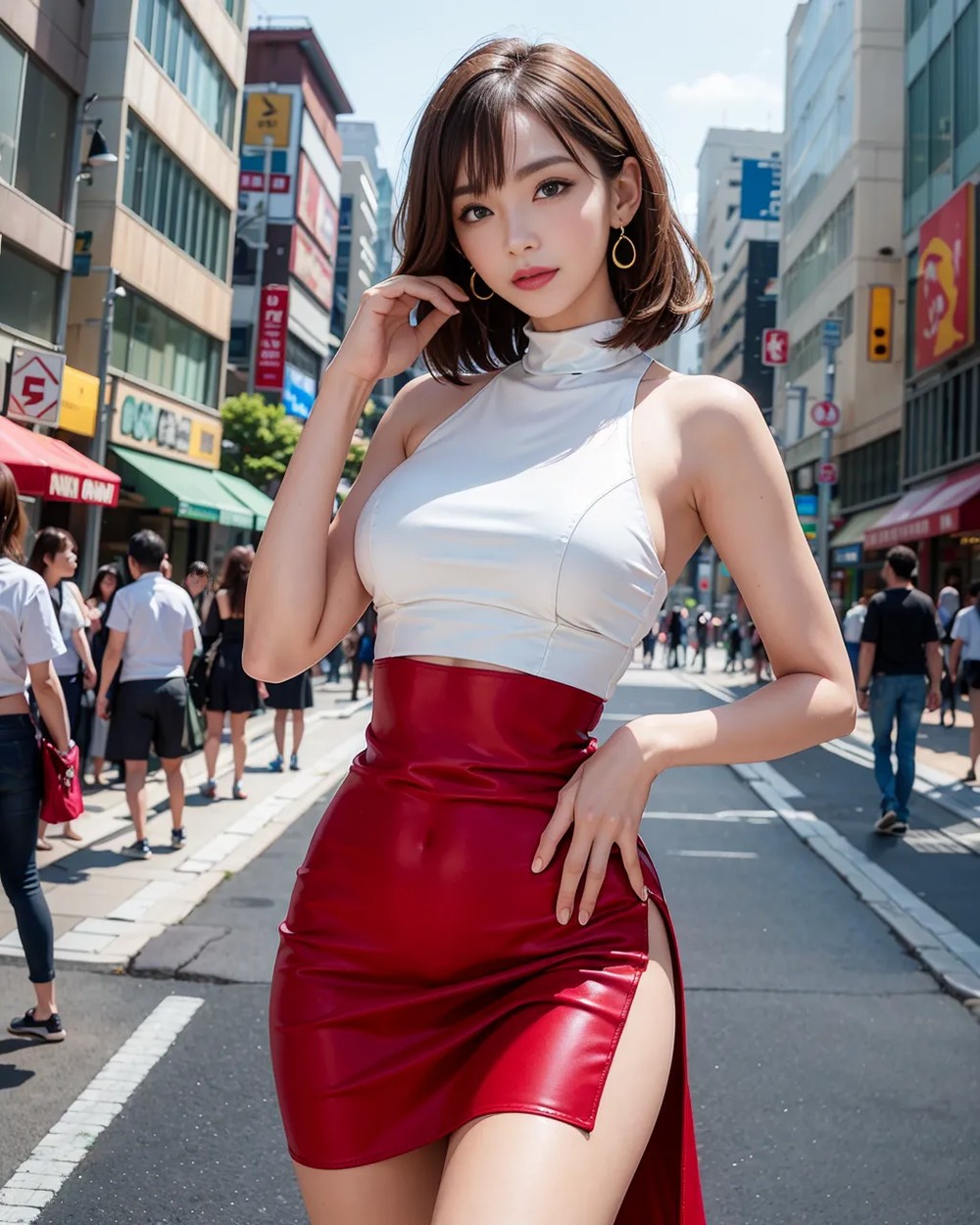 ★★ Patreon-Asymmetrical Dress