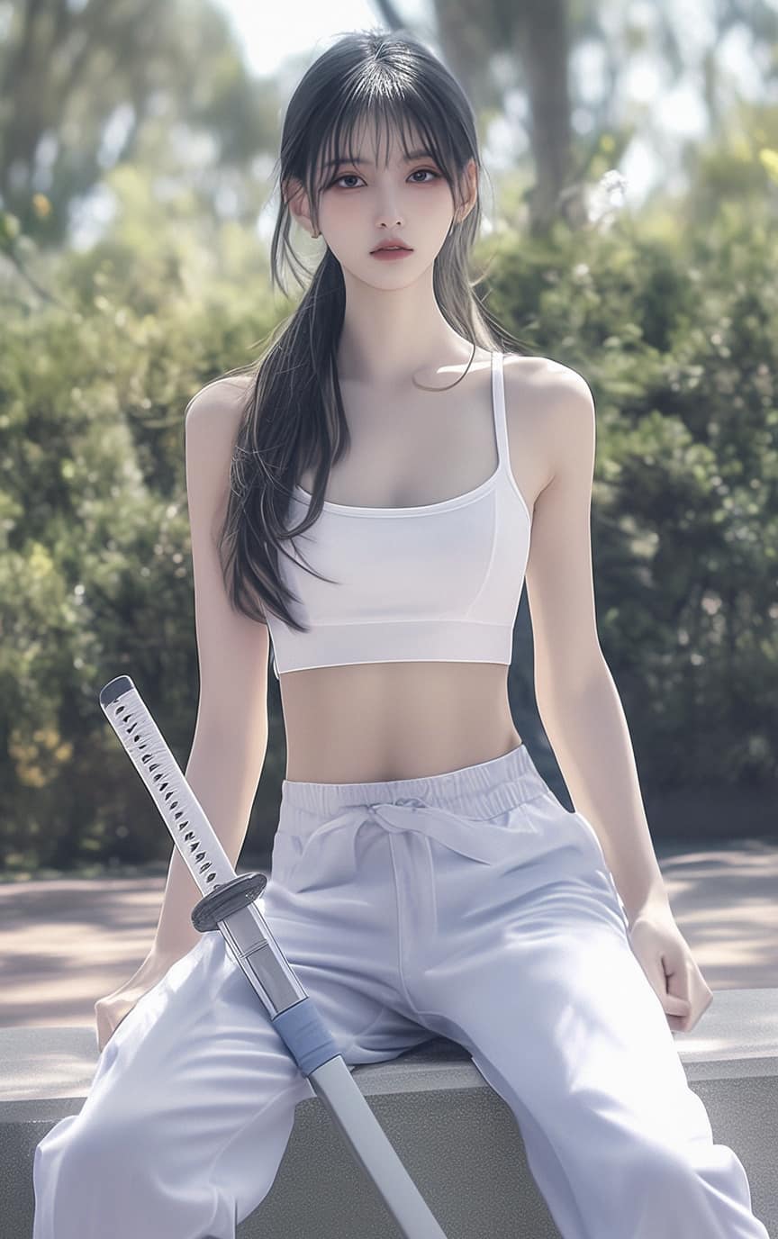 Younger Sister Morning Exercise