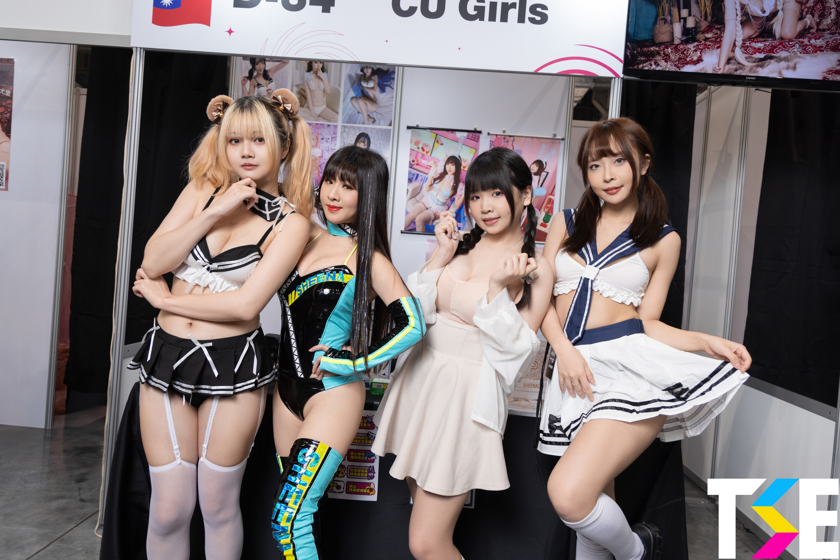 史上最香！TSE學服祭「JVID 粉絲感謝祭」頂流模特集結　「攤位互動、誘影表演」現場直擊