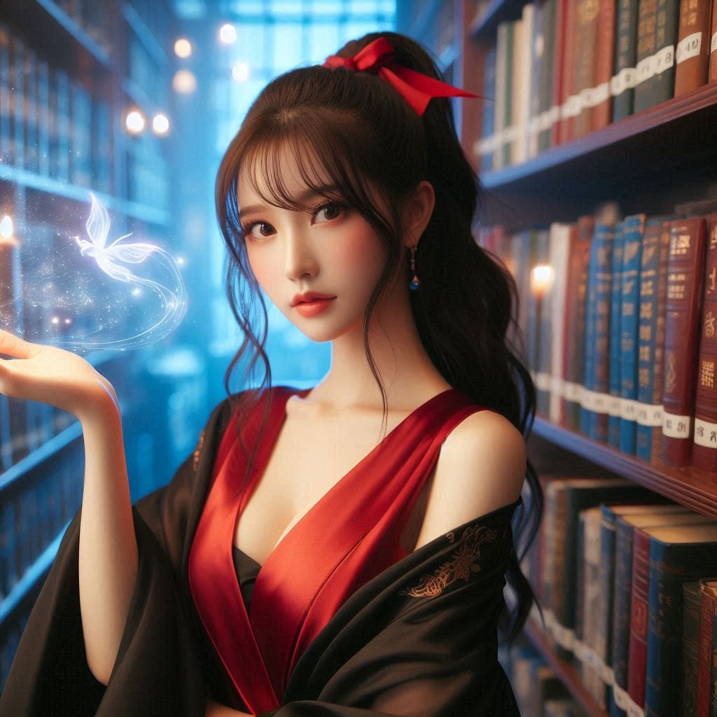 Magic. Girl. Lily