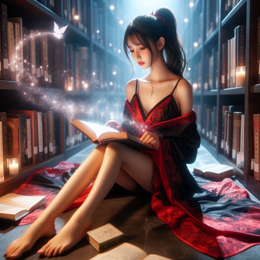 Magic. Girl. Lily