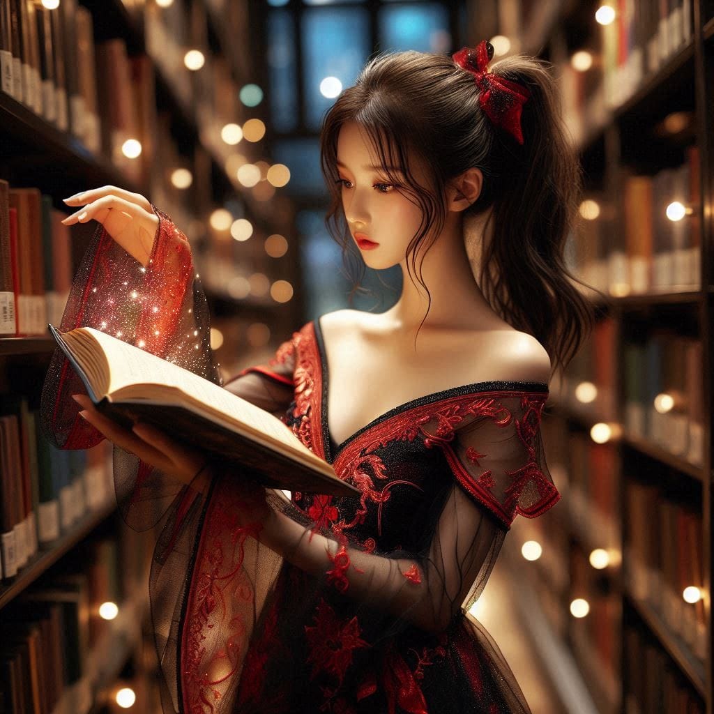 Magic. Girl. Lily