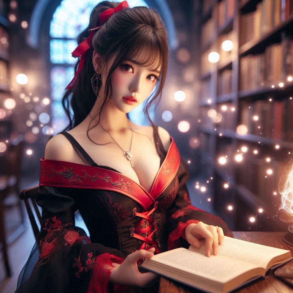 Magic. Girl. Lily
