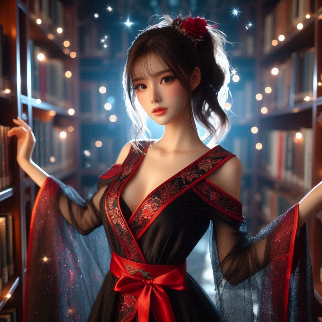 Magic. Girl. Lily