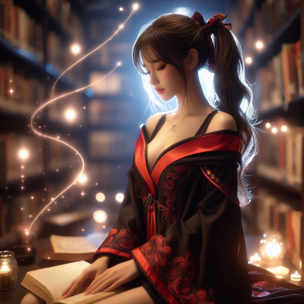 Magic. Girl. Lily