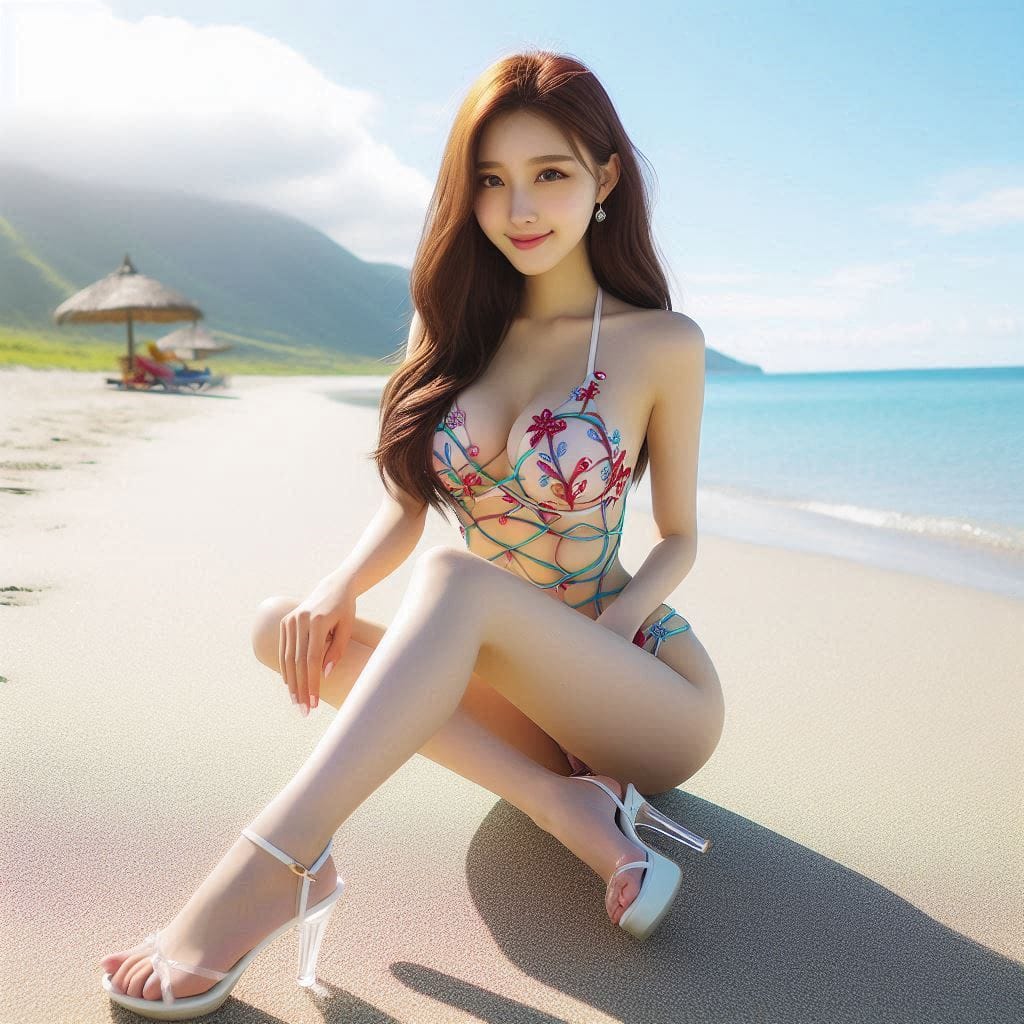 Beach Meet Swimsuit Girls Special 1