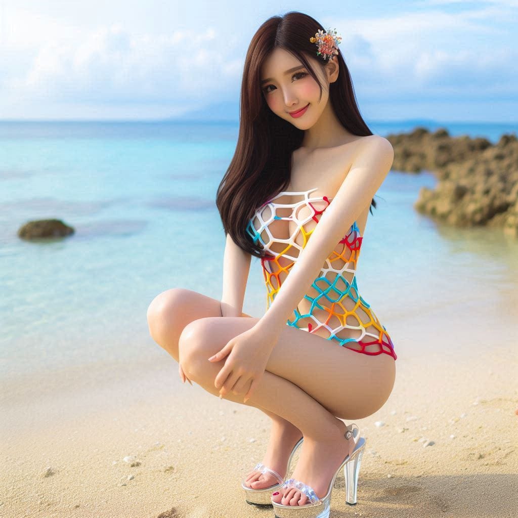 Beach Meet Swimsuit Girls Special 1