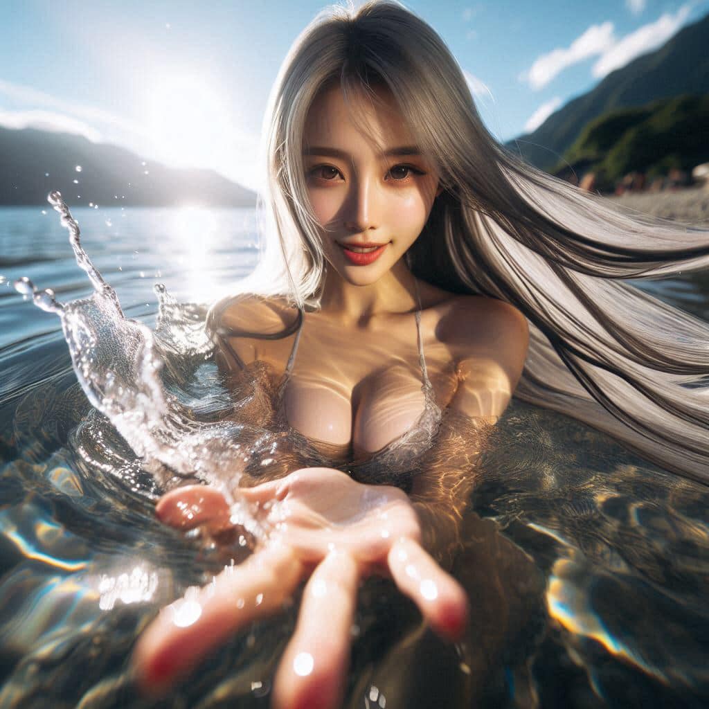 Sister's flowing water three absolute. Fist. Palm. Foot