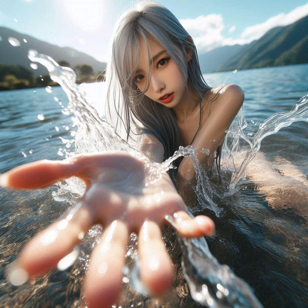 Sister's flowing water three absolute. Fist. Palm. Foot