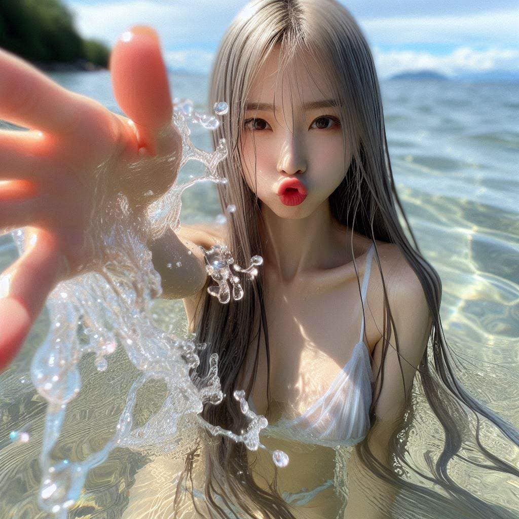 Sister's flowing water three absolute. Fist. Palm. Foot