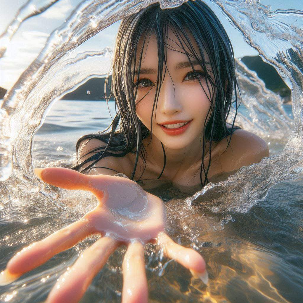 Sister's flowing water three absolute. Fist. Palm. Foot