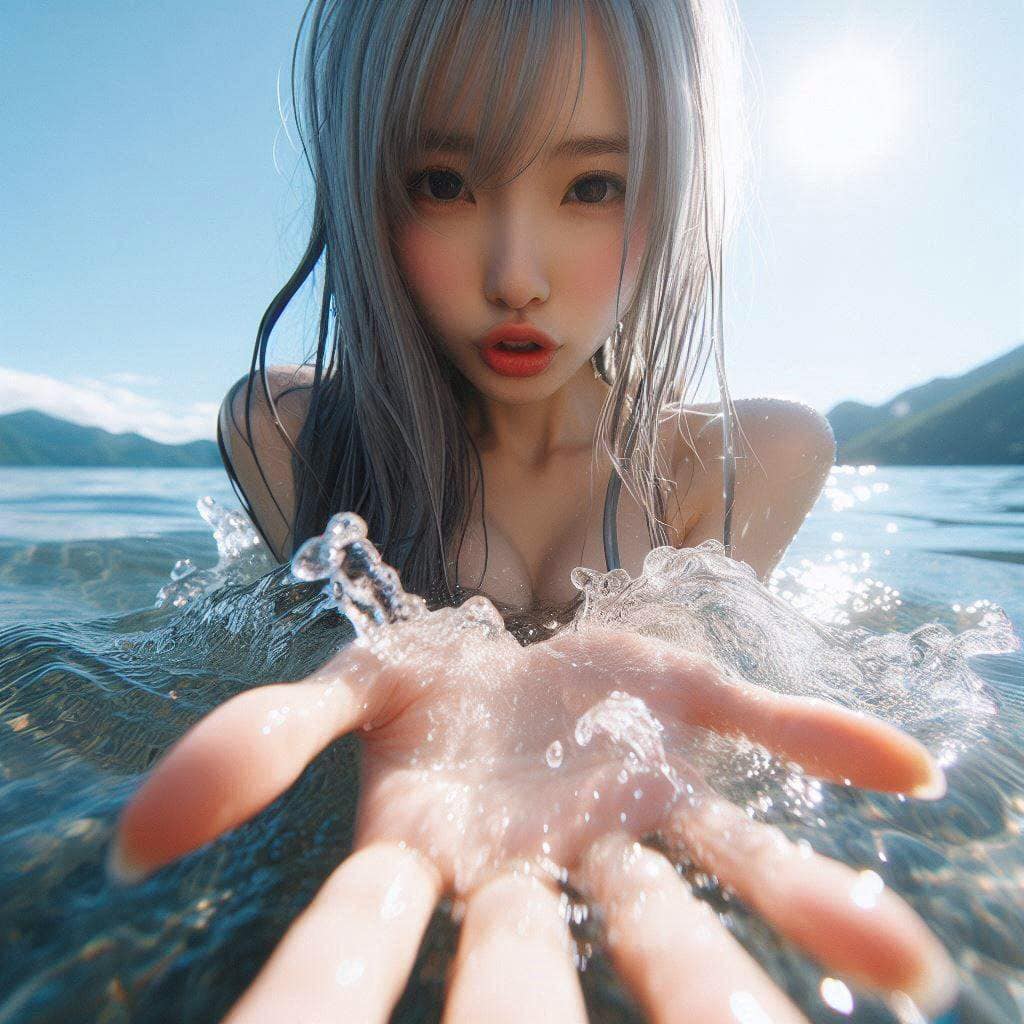 Sister's flowing water three absolute. Fist. Palm. Foot