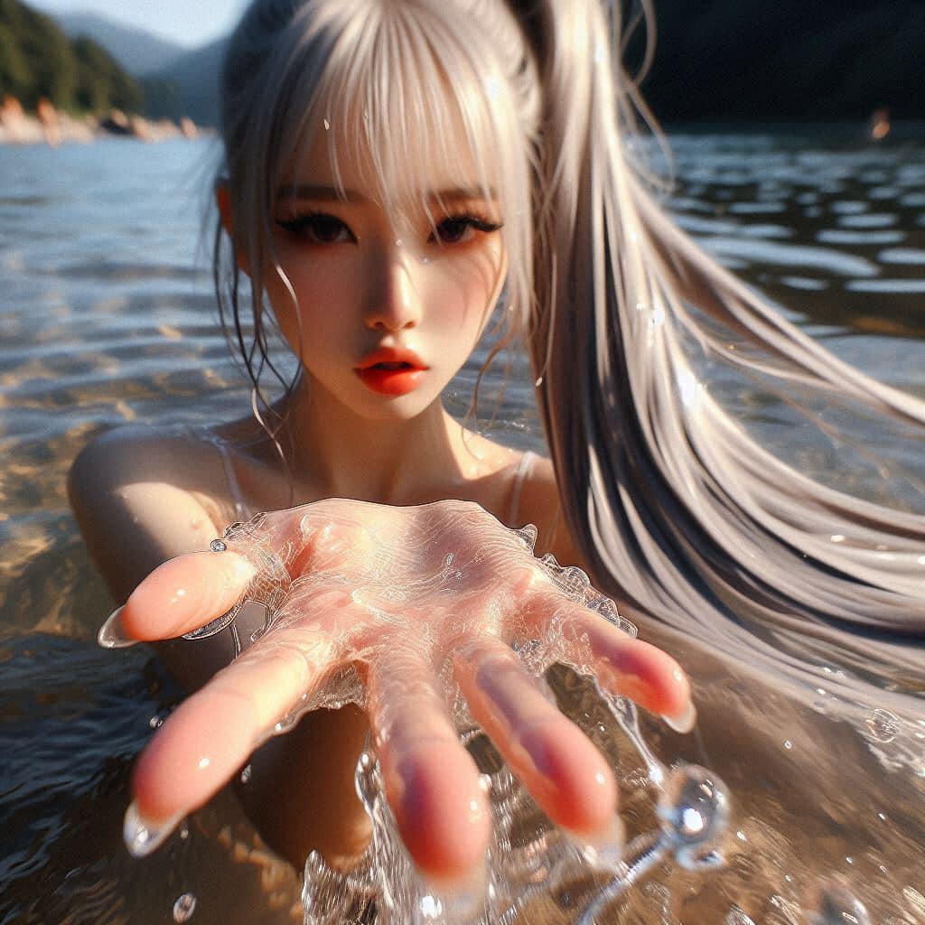 Sister's flowing water three absolute. Fist. Palm. Foot