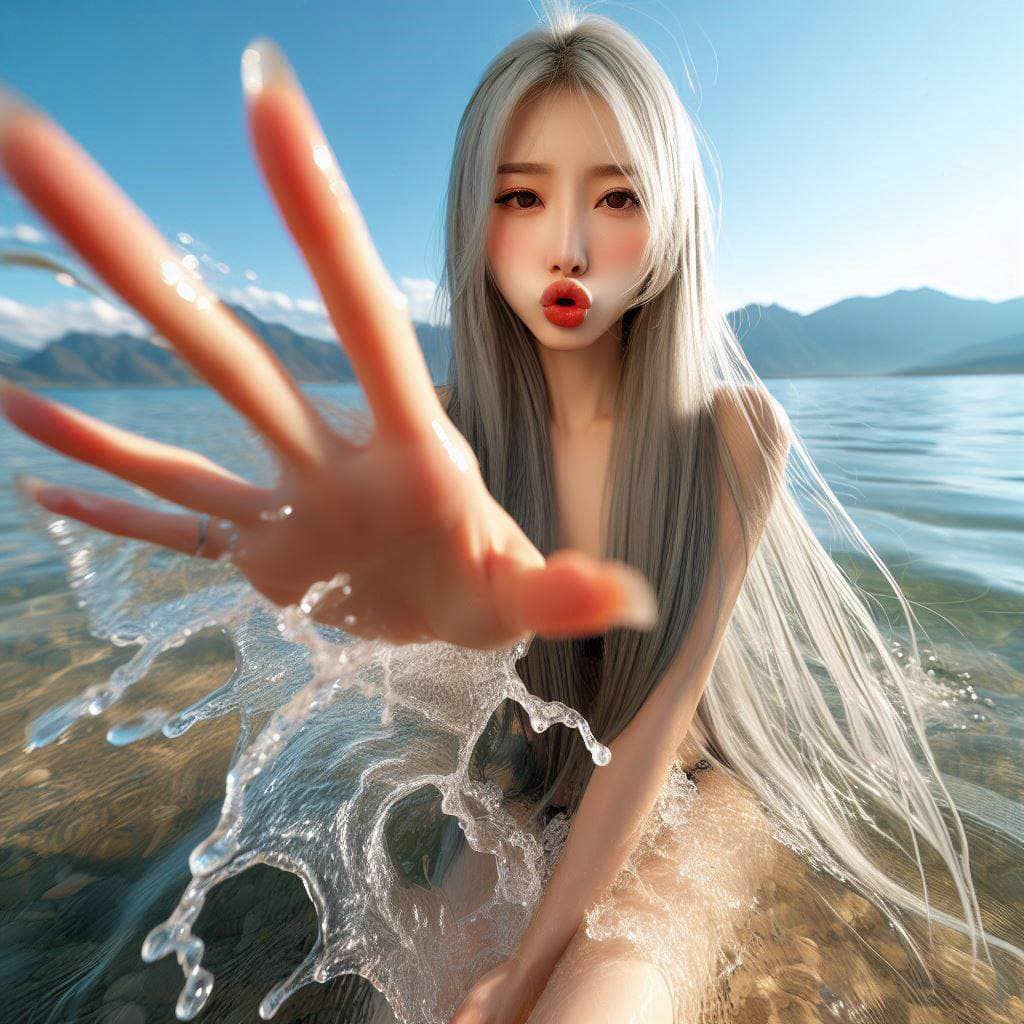 Sister's flowing water three absolute. Fist. Palm. Foot