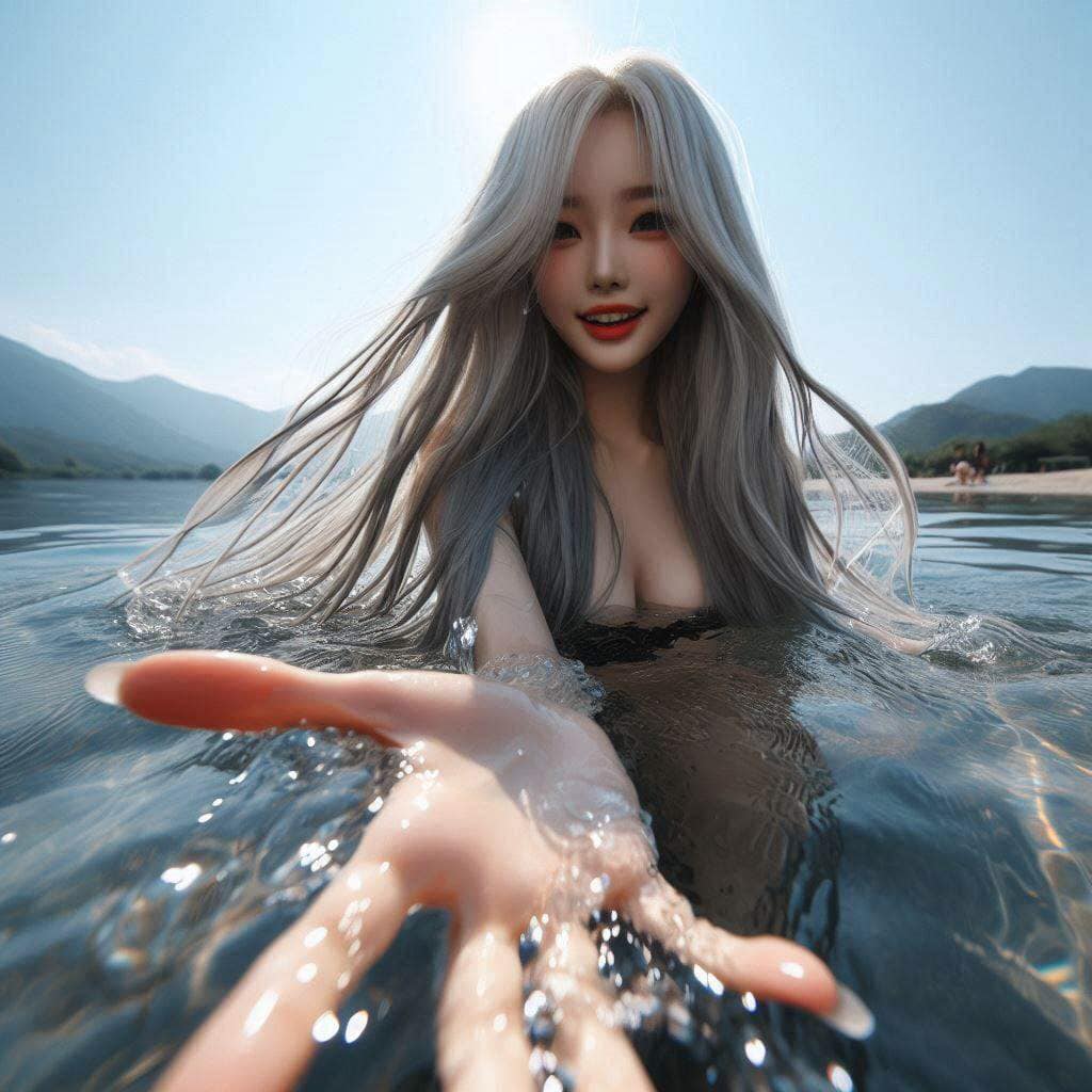Sister's flowing water three absolute. Fist. Palm. Foot