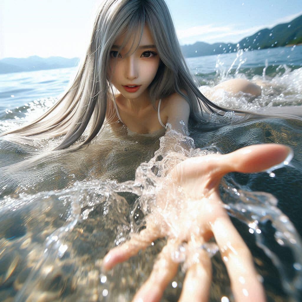 Sister's flowing water three absolute. Fist. Palm. Foot