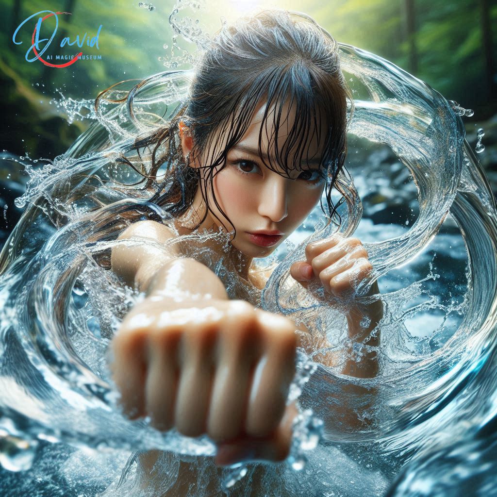 Sister continues to practice boxing, running water fist, butterfly style