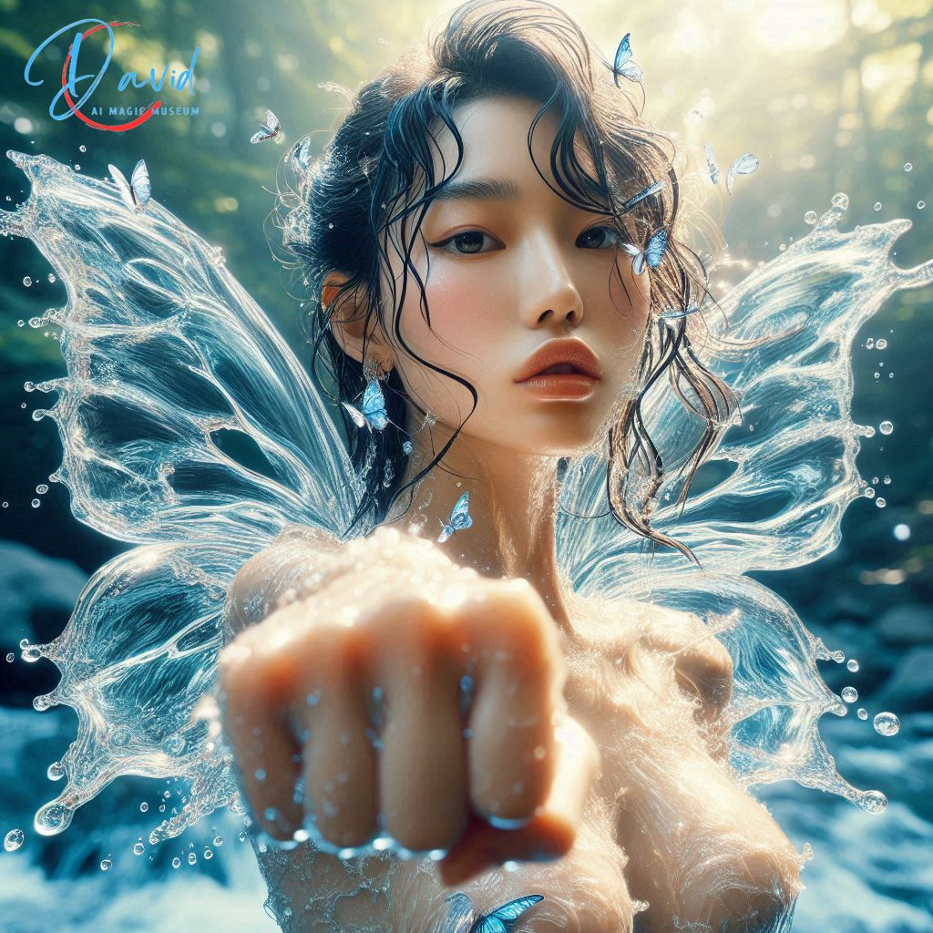 Sister continues to practice boxing, running water fist, butterfly style
