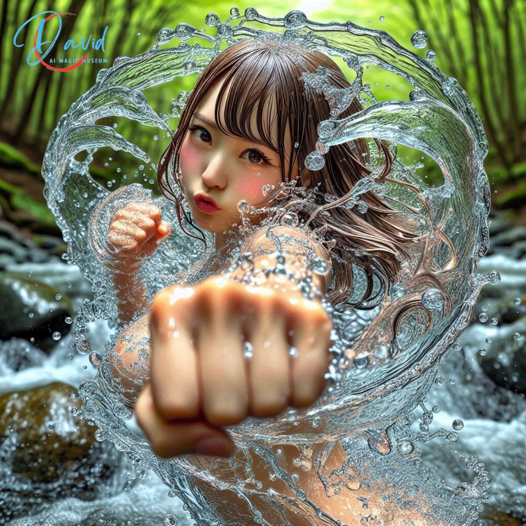 Sister continues to practice boxing, running water fist, butterfly style