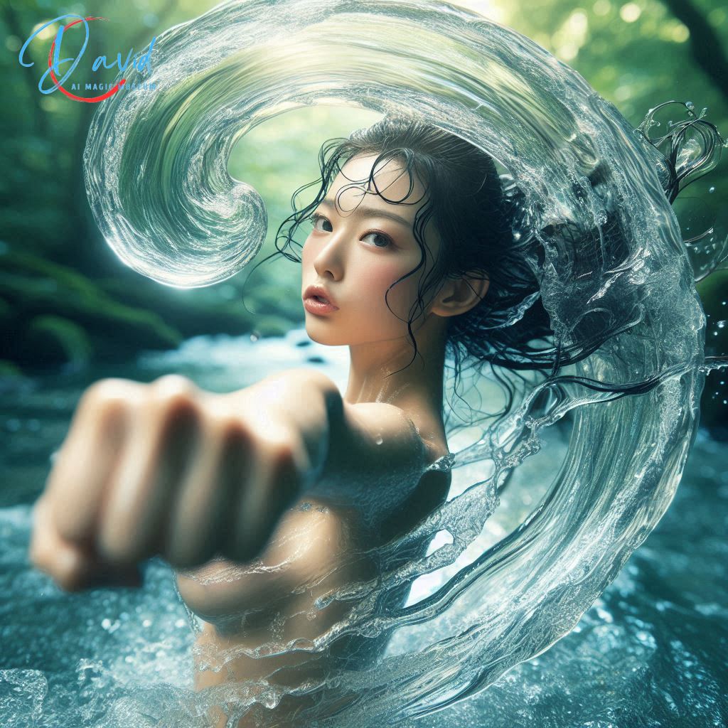 Sister continues to practice boxing, running water fist, butterfly style