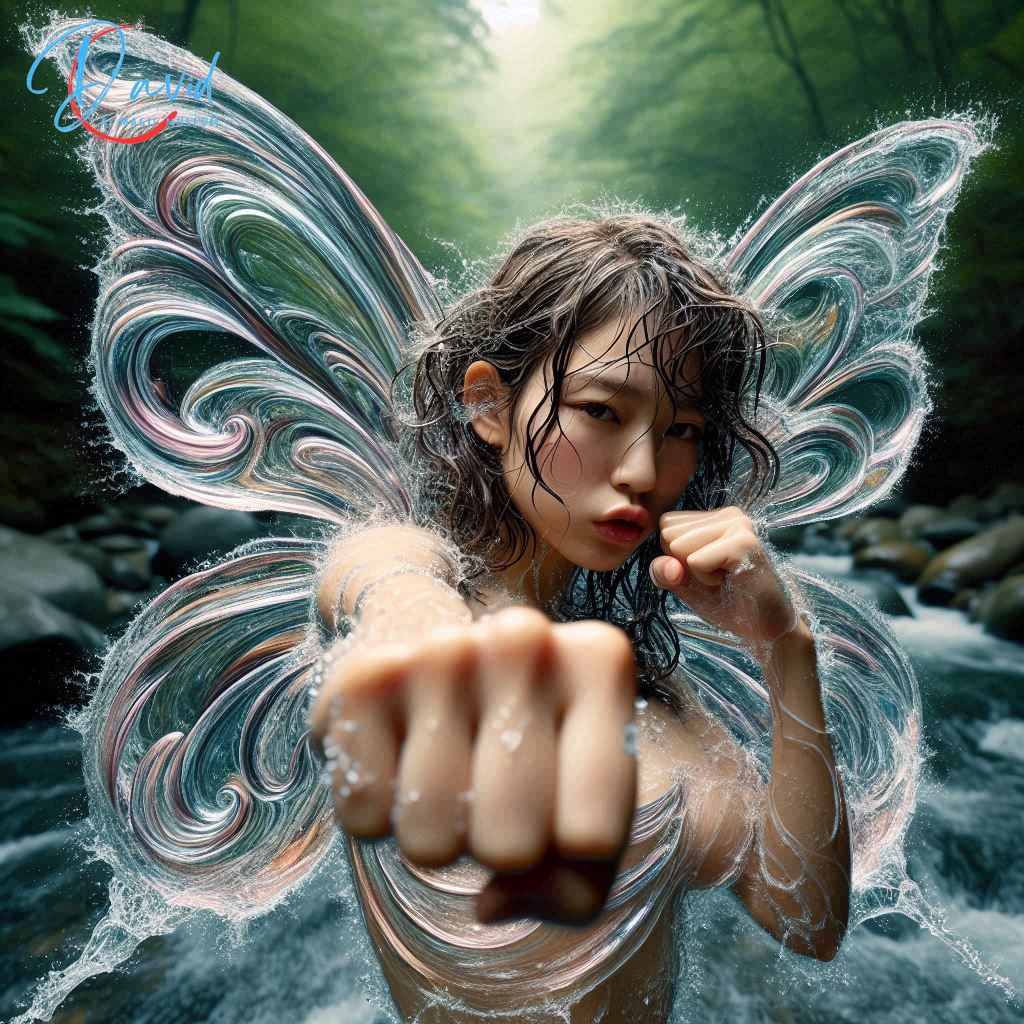 Sister continues to practice boxing, running water fist, butterfly style