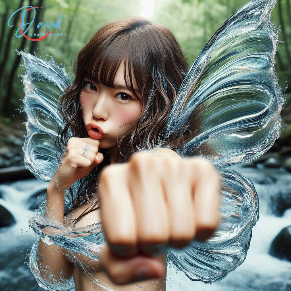 Sister continues to practice boxing, running water fist, butterfly style