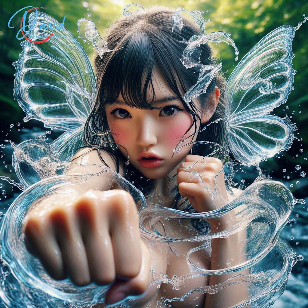 Sister continues to practice boxing, running water fist, butterfly style