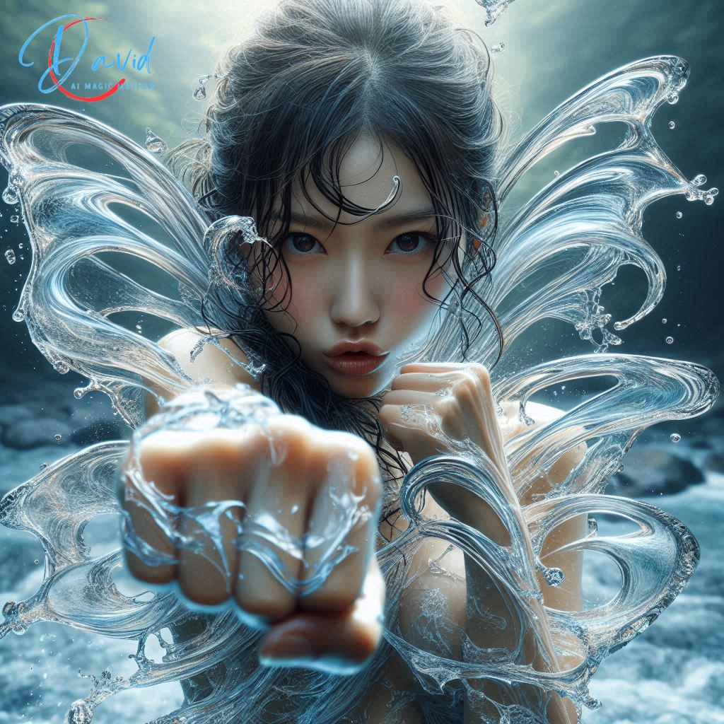 Sister continues to practice boxing, running water fist, butterfly style