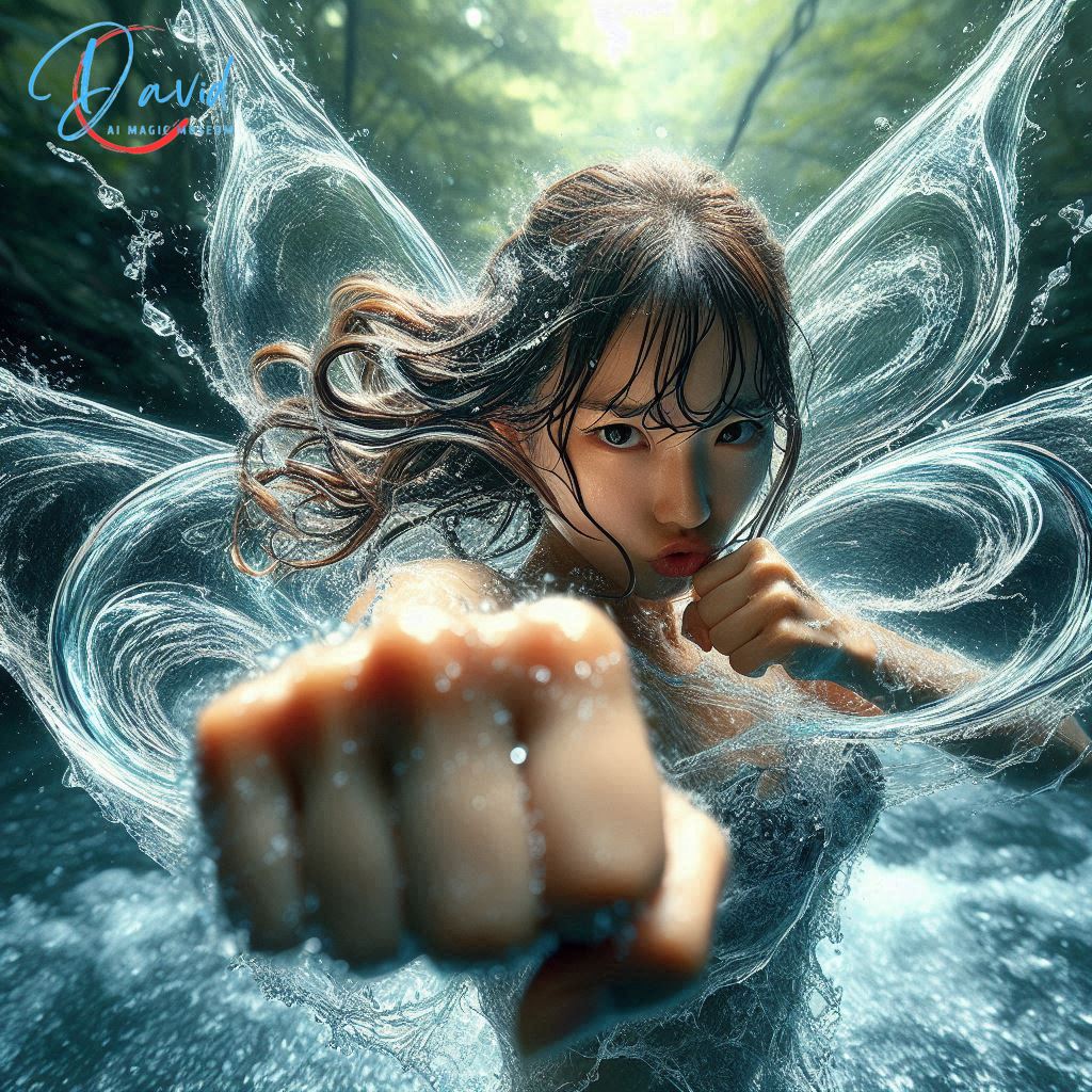 Sister continues to practice boxing, running water fist, butterfly style