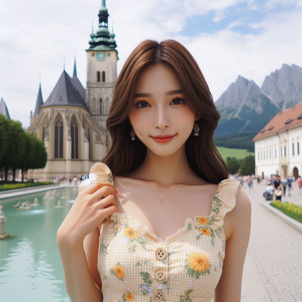 Women travel around the world. 24