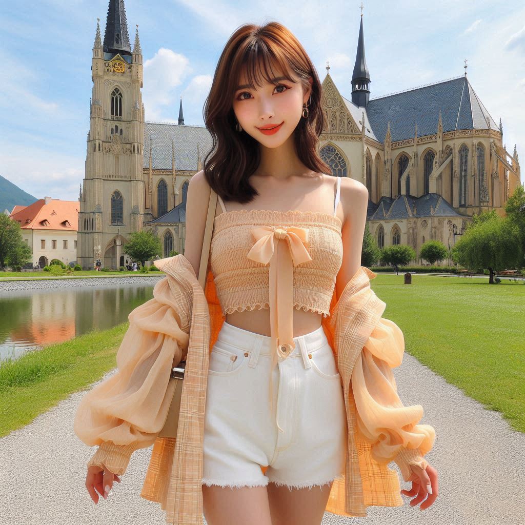 Women travel around the world. 24