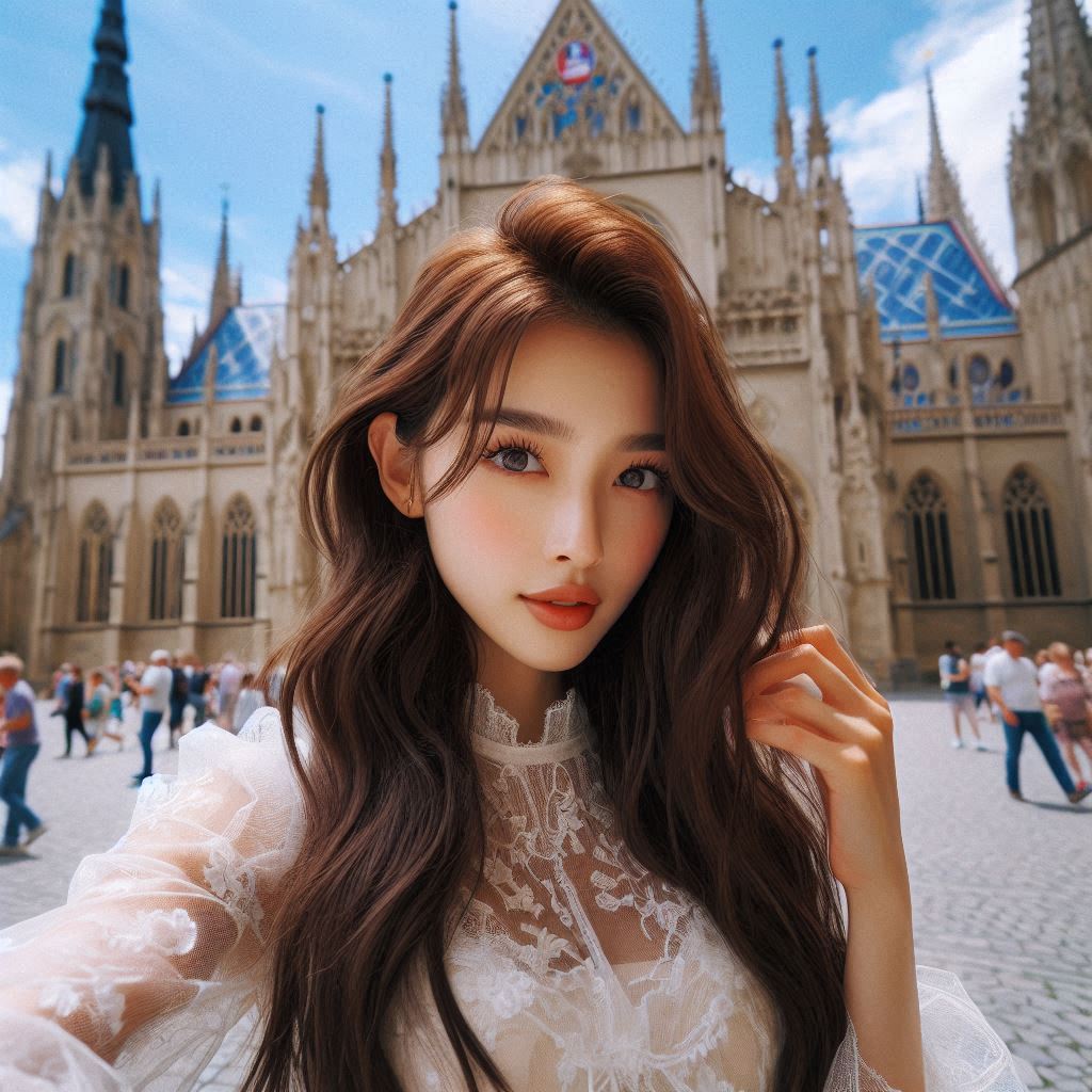 Women travel around the world. 24