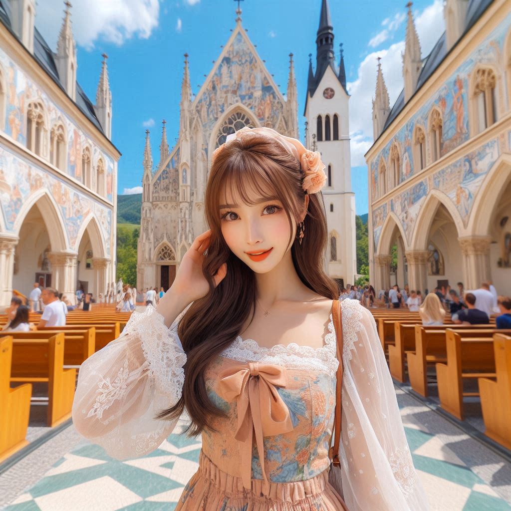 Women travel around the world. 24