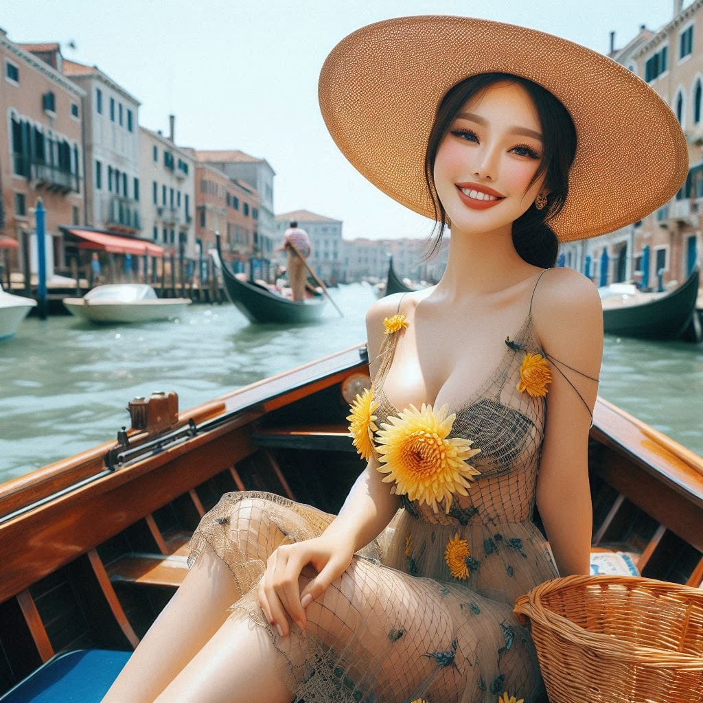 Women travel around the world. 24
