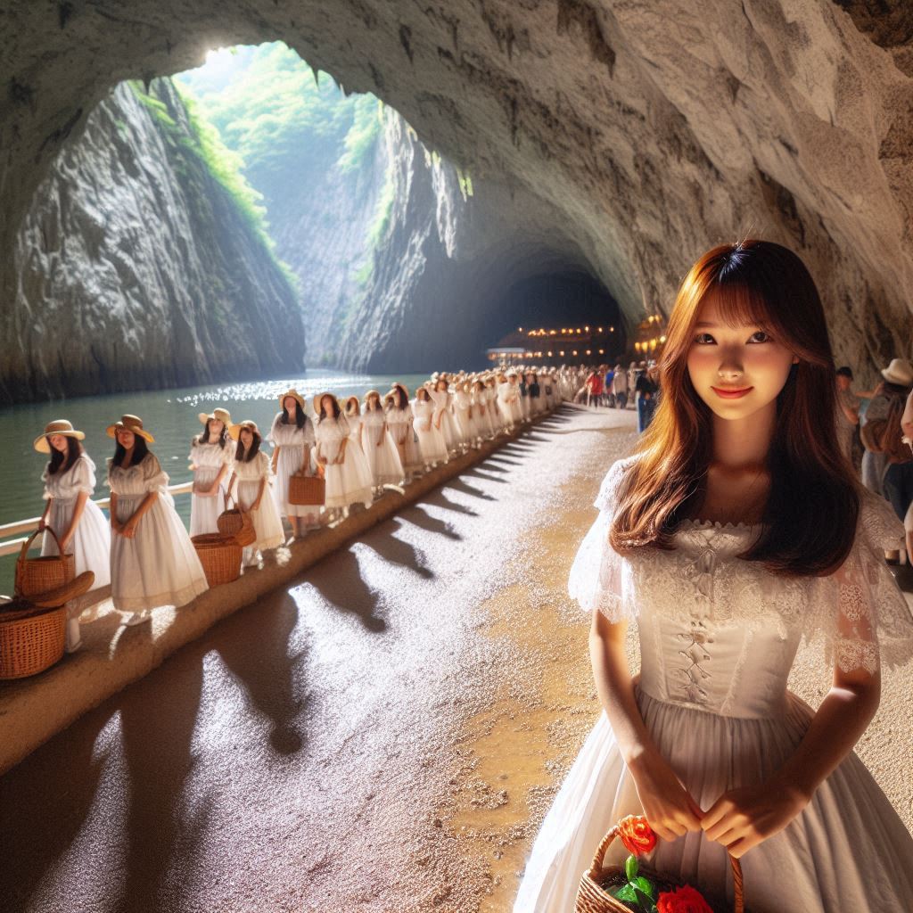 Women travel around the world. 24