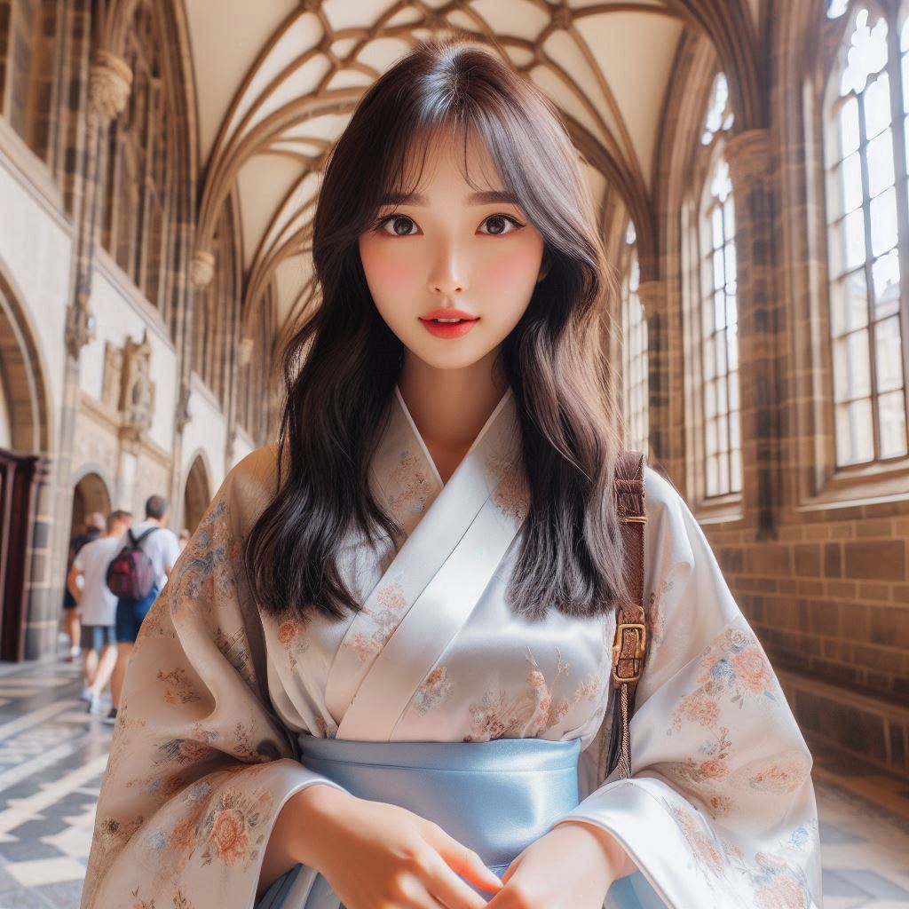 Women travel around the world. 24