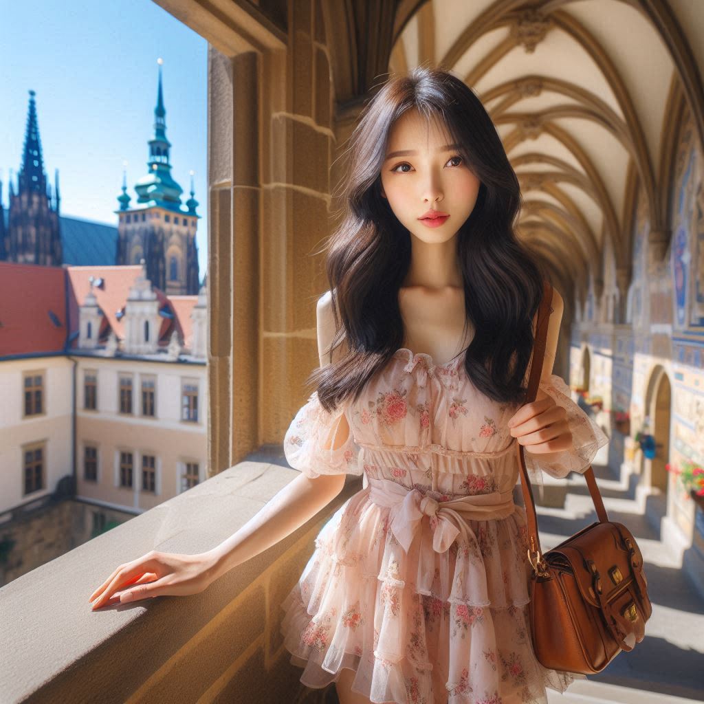 Women travel around the world. 24
