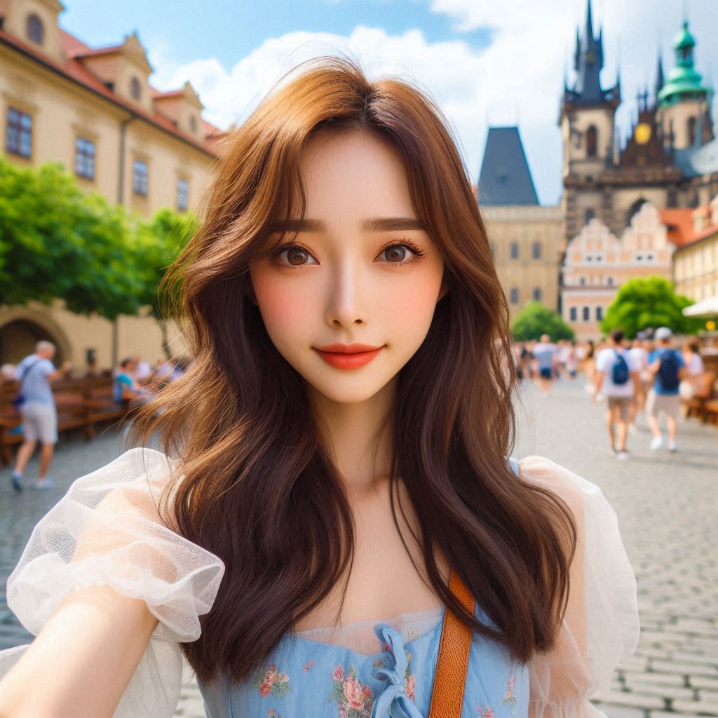 Women travel around the world. 24