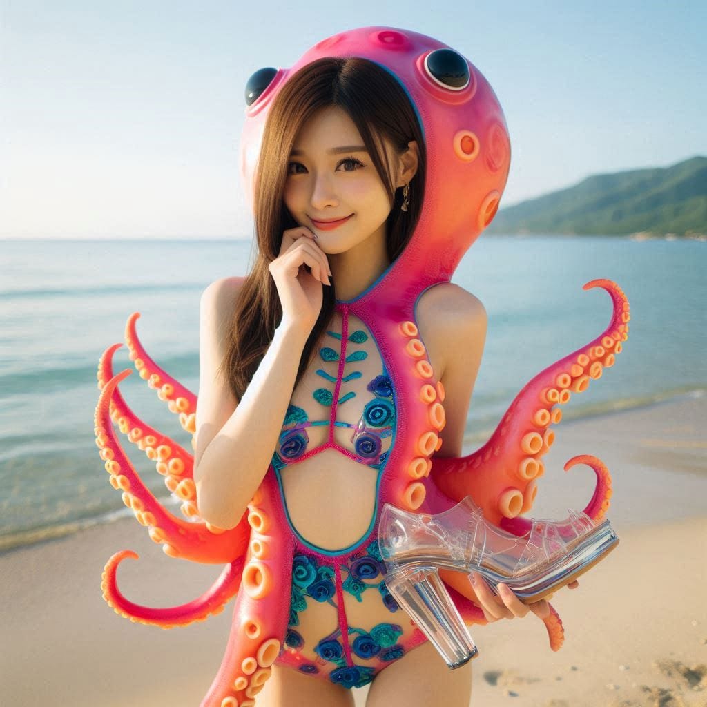 Beach Meet Swimsuit Girls Special 4