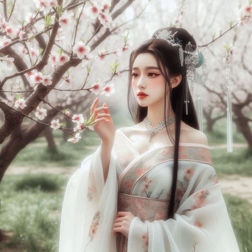 Sister in the Peach Blossom Source